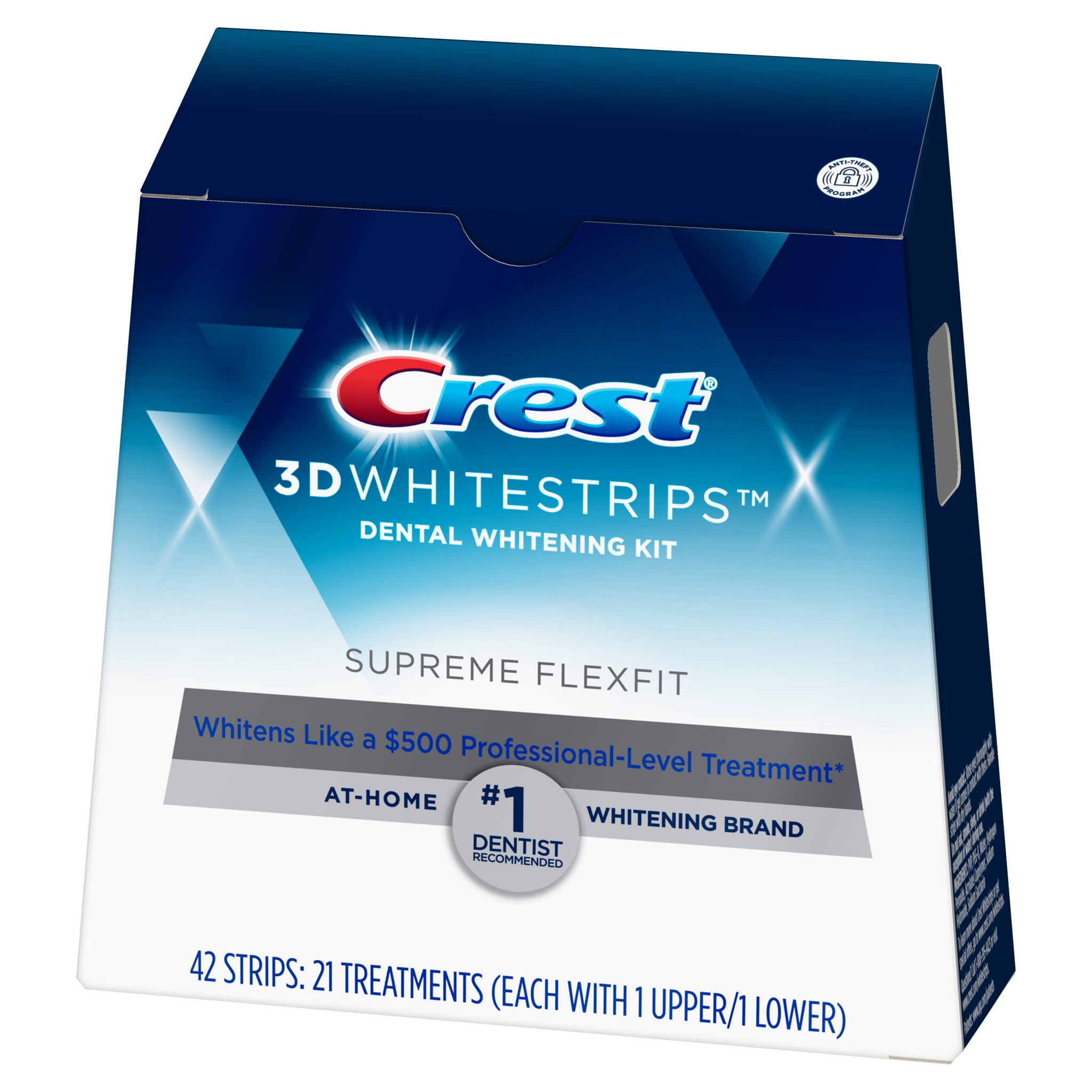 Bieliace pásiky Crest 3D White Supreme FlexFit
