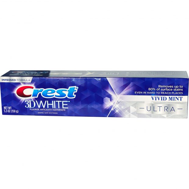 Crest 3D White bieliaca zubná pasta Ultra Vivid Mint